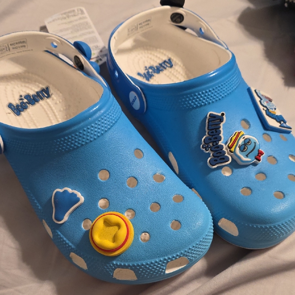 CROCS Bo Berry Monster General Mills Cereal with Fun Charms Classic Clog